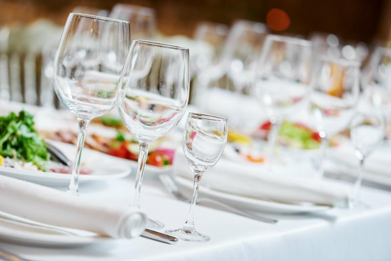 Stilvolles Tischgedeck