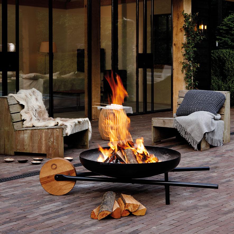 Feuerstelle im Garten