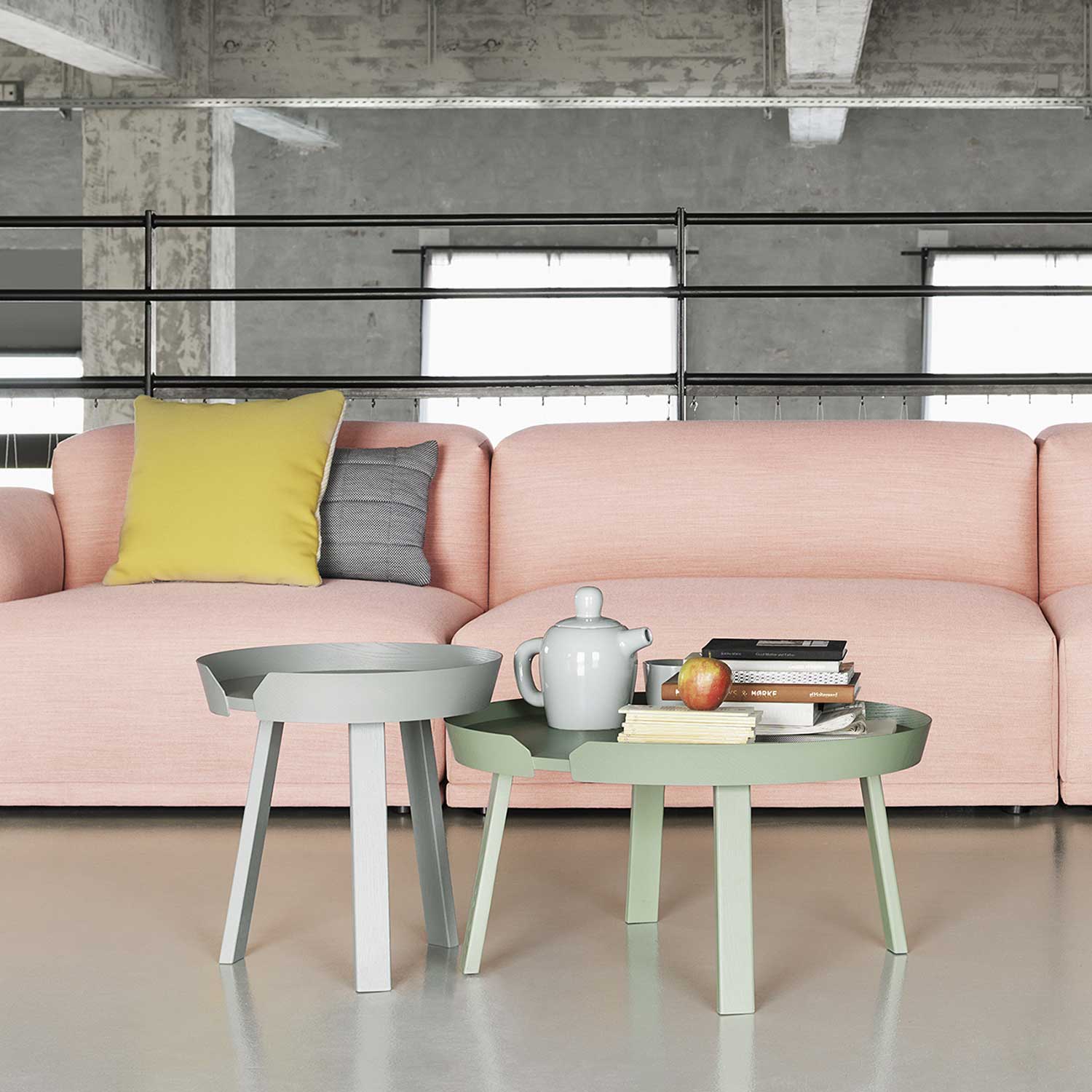 Die schönsten Design-Beistelltische in runder Form