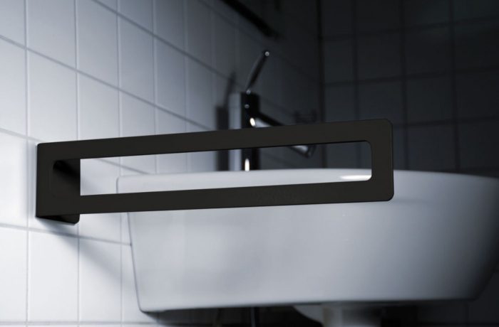 Toilettenpapierhalter und Handtuchhalter zum Kleben