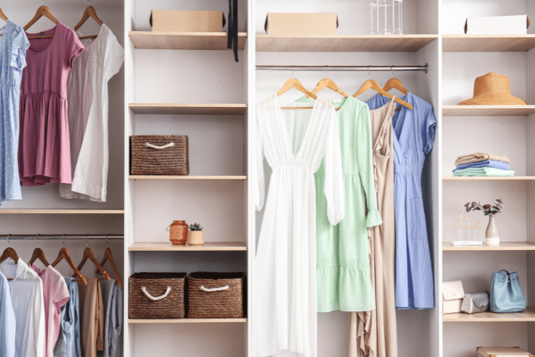 Kleidung verstauen bei wenig Platz