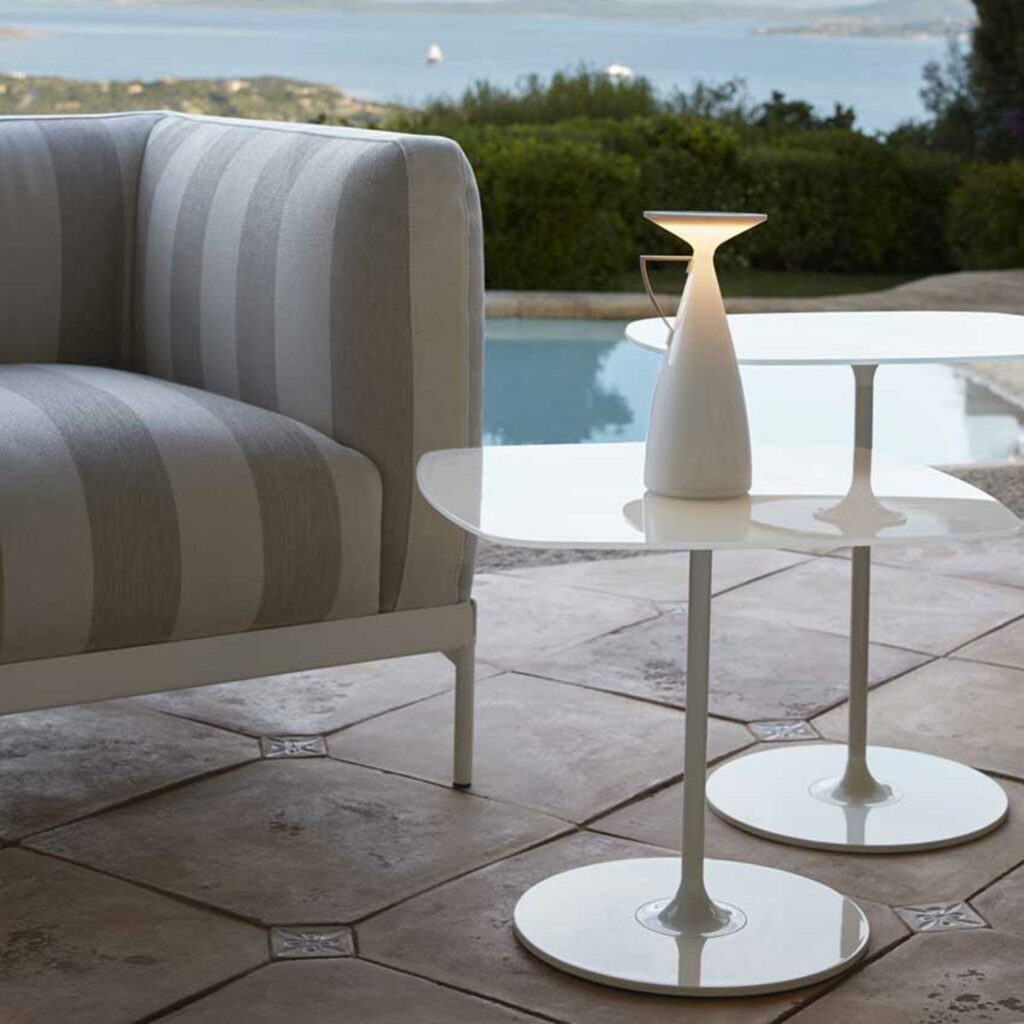 Kartell - Camomille Akkulampe; Design: Philippe Starck